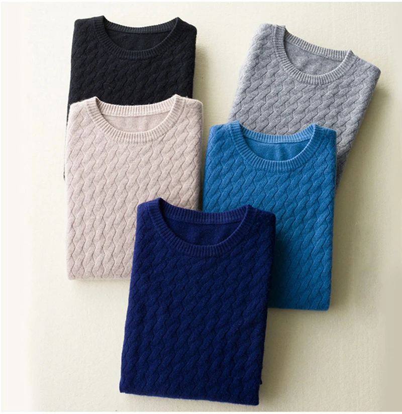 2020 мужской весенний модный базовый шерстяной свитер | Мужская одежда