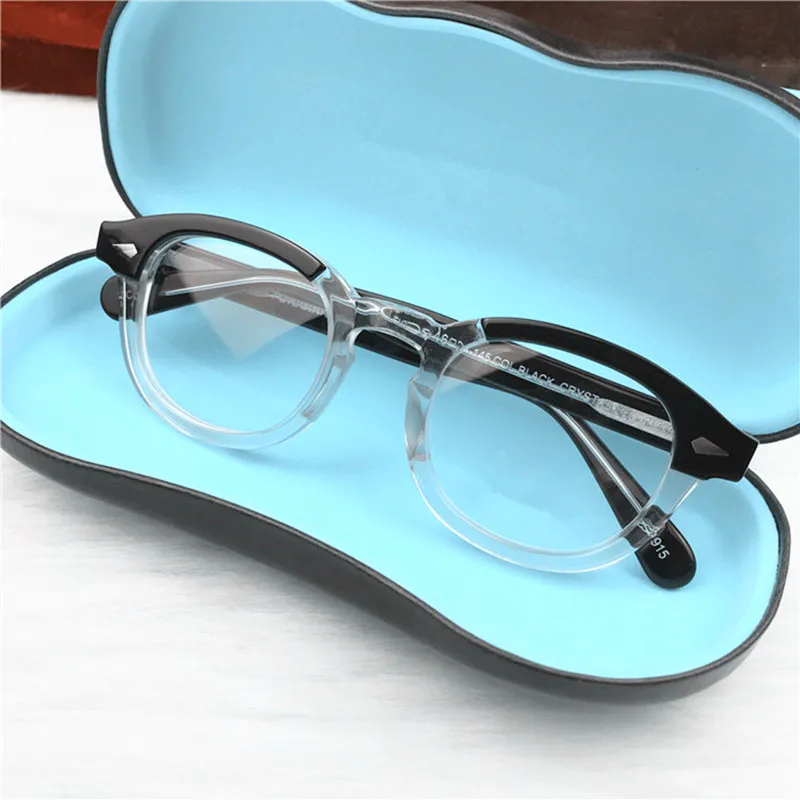 Ретро Круглые оптические очки для мужчин и женщин, оправы для компьютерного чтения, оптические очки по рецепту, фирменный дизайн