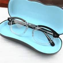Ретро Круглые оптические очки для мужчин и женщин, оправы для компьютерного чтения, оптические очки по рецепту, фирменный дизайн