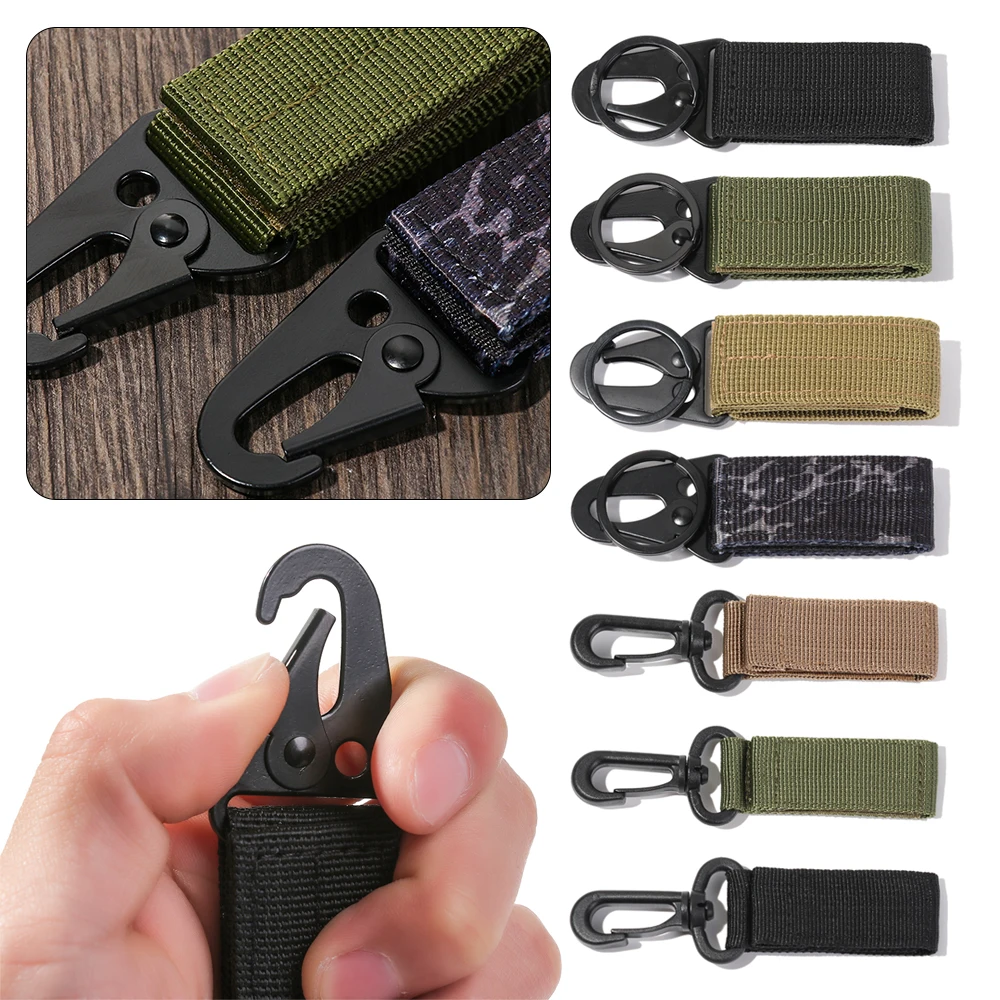 Tactical Buckle Multi-purpose Glove Hook Fan Outdoor Gloves Climbing Rope Storage Buckle
