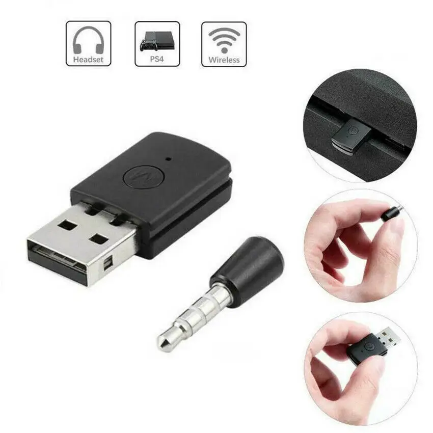 USB-адаптер Bluetooth 4 0 приемник-передатчик для PS4 контроллер Playstation геймпад гарнитура