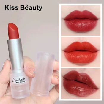 

6Color Lipsticks Matte Long Lasting Moisturizing Lipstick Lip Makeup Lip Cosmetic Not Easy To FadeTXTB1
