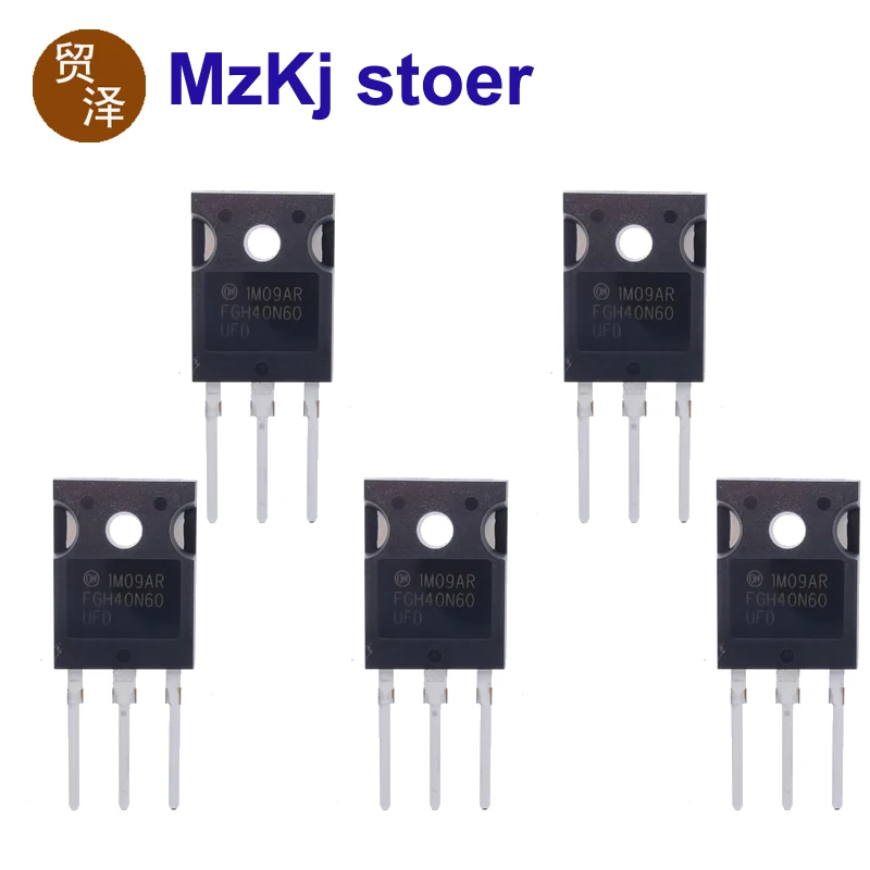 5 шт. Новый FGH40N60 FGH40N60UFD 40N60 IGBT 40A 600 в TO247 | Электронные компоненты и принадлежности