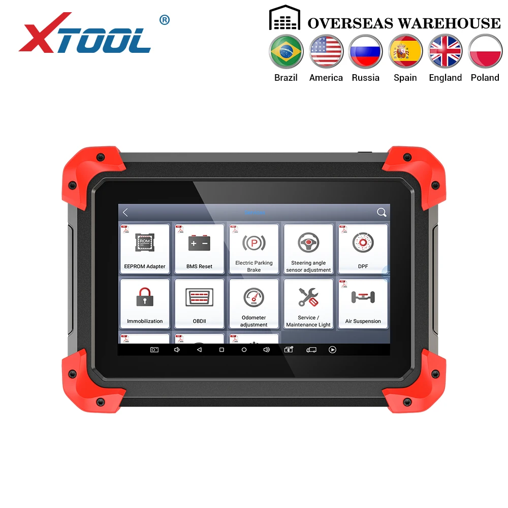 XTOOL X100PAD Профессиональный ключевой программатор диагностический сканер OBD2