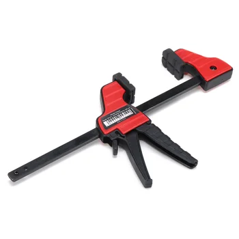 

4 Inch Durable F Clamps for Wood Working Ratchet Parallel Clamping Quick Release Bar Clamp Clip Kit Hand DIY Clamps Tool 2 Mode