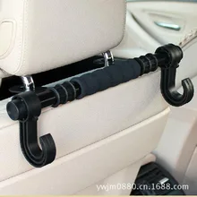 Удлинить стиль автомобиля крюк на-вешалка на полку крючок для сиденья автомобиля крюк для хранения мульти-Двойные Полки