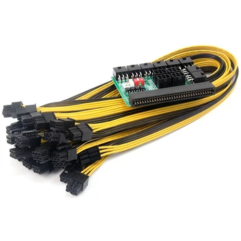 

Server Power Conversion Board to 6Pin Adapter Card 12V 50cm Adapter ie Card 6Pin Power Supply Cable