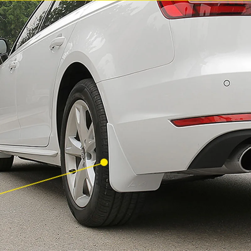 Audi A3 Sedan 2014-2019用4泥フラップスプラッシュガードフェンダー車の泥除け
