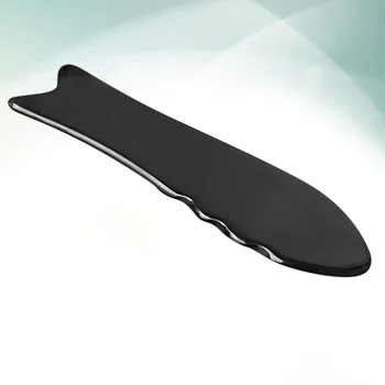 

1pc Horn Scraping Board Body Massage Pain Relief Gua Sha Tool Fish Shaped Scrapping Board Massage Tool