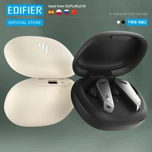 EDIFIER TWSNB2 tws słuchawki douszne TWS ANC bezprzewodowe redukujące hałas słuchawki bluetooth 5.0 32h czas odtwarzania Edifier połącz aplikację
