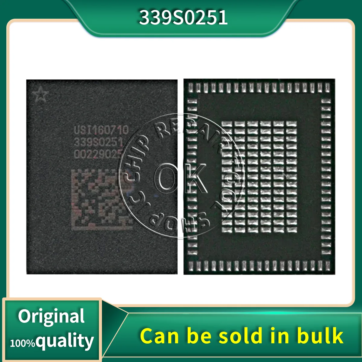 1-10 шт./лот для iPad 6 Air 2 U7500 339S0251 Wi-Fi IC модуль A1566 чип высокотемпературные запасные