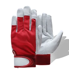 Брендовые красные изделия, механические рабочие перчатки, кожаные сварочные пальто, тяжелые промышленные перчатки, безопасные спортивные перчатки 5163