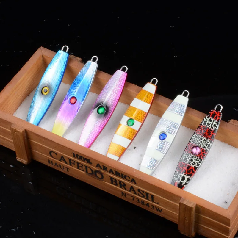 Iron Plate Fishing Lure 9cm 43g Jig Leadfish Metal Full Swimming Layer Outdoor Sports Fishing Accessories Fishing Tackle