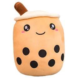 Oreiller en peluche Boba 24/35/50 Cm, thé au lait mignon, tasse en peluche, jouet doux, coussin de canapé, cadeau d'anniversaire pour fille 