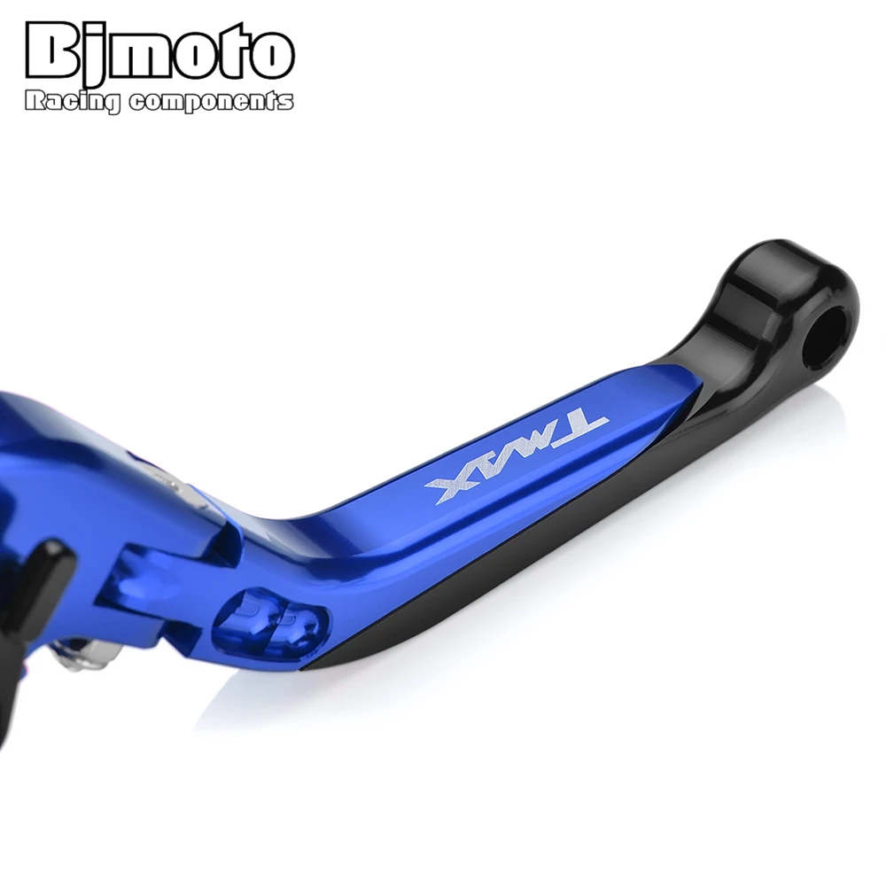 BJMOTO CNC Motorbike Brake Clutch Levers For Yamaha Tmax-500 2008-2011 T max 530 2012- Adjustable Folding Extendable Lever