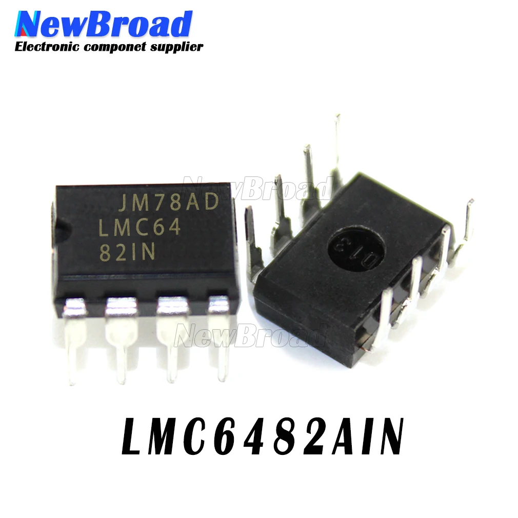 5 шт. LMC6482AIN DIP8 LMC6482 DIP-8 LMC64 82AIN DIP | Электронные компоненты и принадлежности