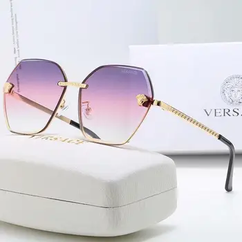 

Fashion Guy's Sun Glasses From Polarized Sunglasses Men Women Classic Design All-Fit Mirror Sunglass With Brand Box CE