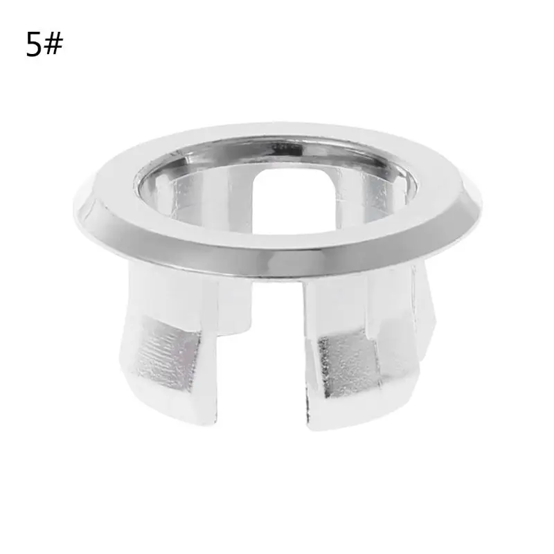 BATHROOM Basin Sink Overflow Ring Six-foot Round Insert Hole Cover sink overflow cover basin drain ring