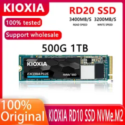 KIOXIA – disque dur interne ssd, interface RD20, M.2, Nvme PLUS G2, 500 pouces, capacité de 2.5 go, 1 to, 2 to, pour ordinateur portable, ancien modèle Toshiba, 2280 