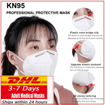 

100pcs Ship To USA face maskes kn95mask Reusable masque n95masks medical facemasks hand sanitizing wipes