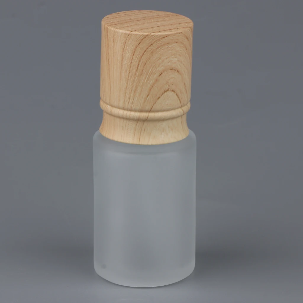Reusable Empty Pump Bottle with Lid Round Bottles Ideal for Lotion & Liquid Soap, For Travel