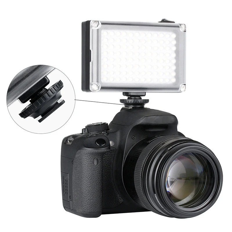 96 Светодиодный Видео свет лампы студийное фото Свадебная вечеринка с заполняющим светом для цифровой зеркальной камеры Canon Nikon DSLR Камера для экшн-Камеры Gopro hero 4/5/6/7 OSMO действий