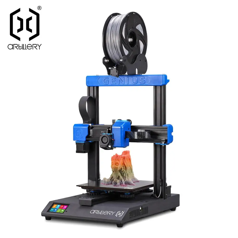 

2019 New Artillery genius 3d-printer I3 high-precision desktop dual z-axis TFT screen 95% integrity