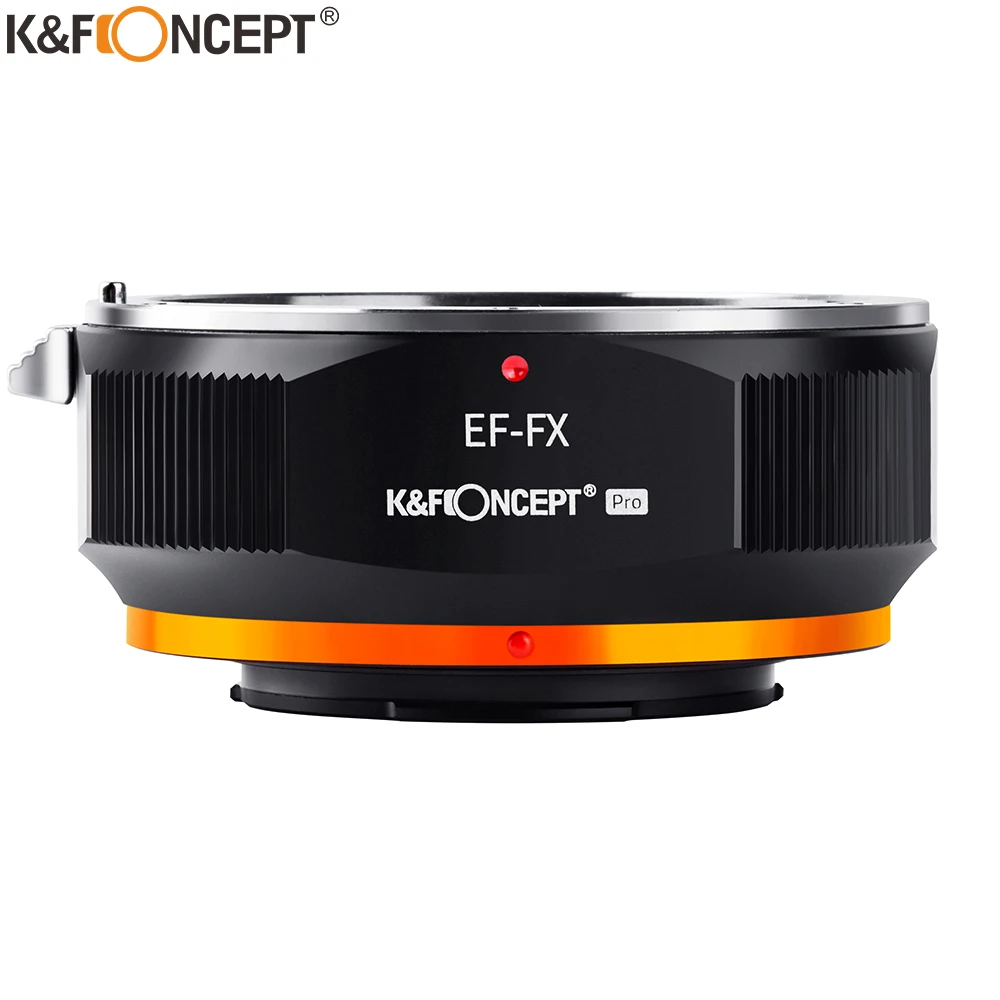 K & F CONCEPT для фотоаппарата EOS EF Lens to FX fuji X Mount Adapter Ring Для Canon Fuji film XPro1 X|Адаптеры объектива| |