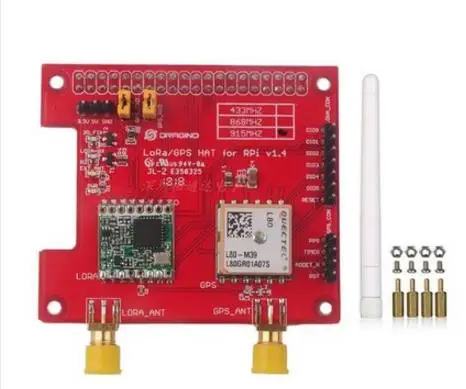 Lor gps HAT V1.4 версия Lora/gps _ HAT-это модуль для лоравана и ЕЕС с Raspberry Pi | Электроника