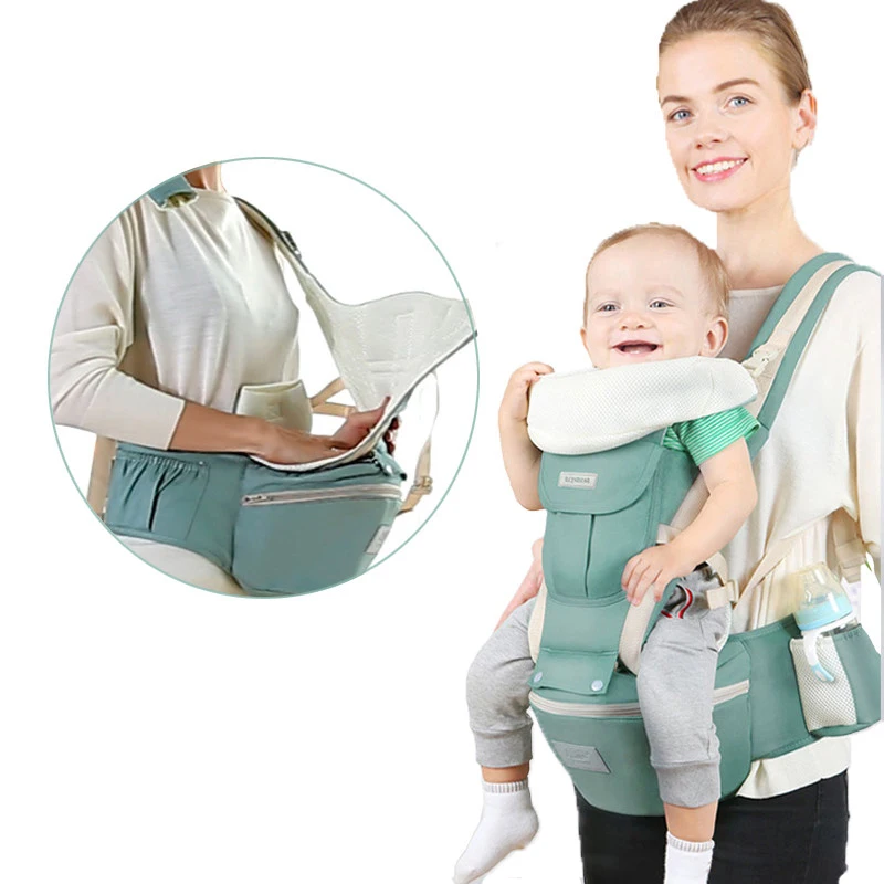 

Эргономичная переноска для малышей, дышащая переносная переноска для младенцев, кенгуру, Хипсит, слинг для малышей, для путешествий, для детей 0-36 месяцев