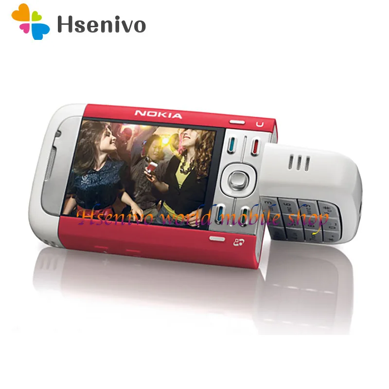 5700 100% Оригинальный разблокированный мобильный телефон Nokia 2 дюймов Bluetooth 3G 2.0MP FM