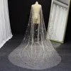Luxury Pearls Wedding Cape with Gold Dust Long Pearls Wedding Bolero shrugs for women Wedding Accessories ► Photo 2/6