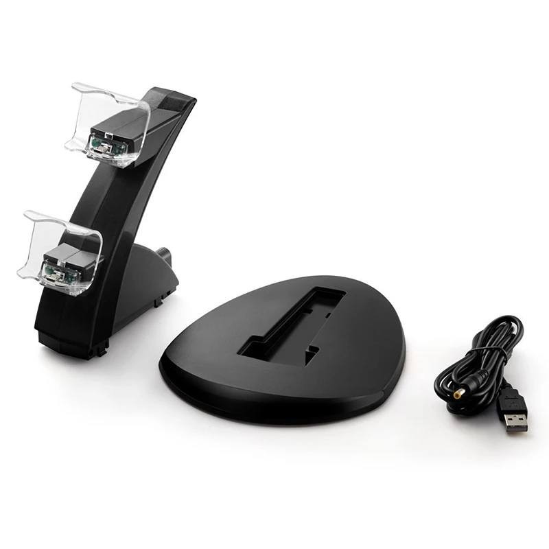  PS4 Joystick Dock Dual Micro USB Charger PS4 Joypad Charger Dualshock4 Controller Charger Joystick 