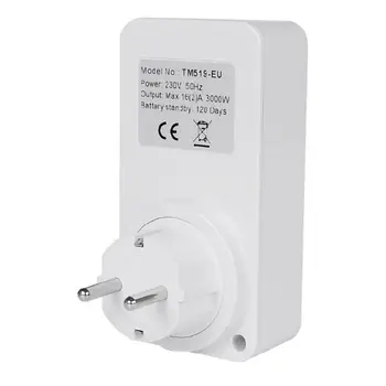 

Electronic Digital Timer Socket AC230V Time Relay Programmable EU/US/UK/FR/BR/IT