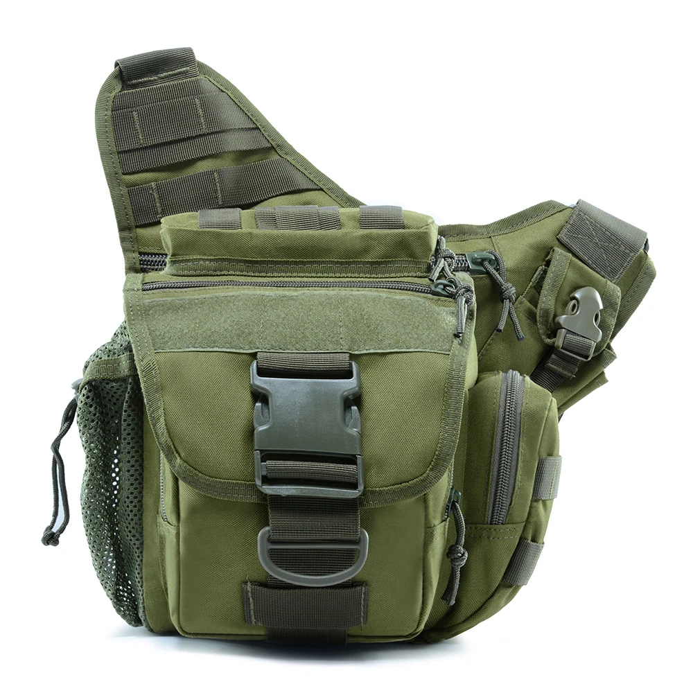 Army Green Открытый военный тактический крепеж Спортивная нагрудная сумка для путешествий сумка через плечо сумка тактическая сумка снаряжение для походов, скалолазания D25 - Color: Army Green