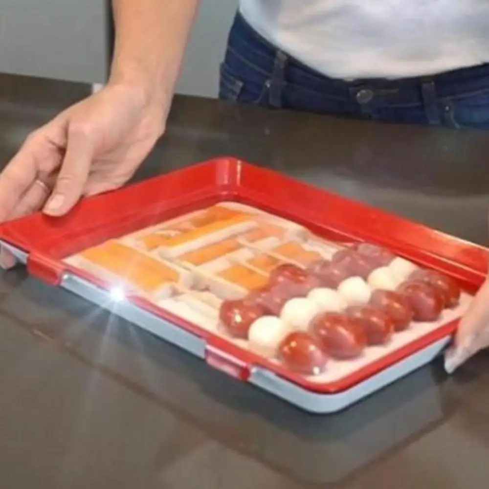 

Kitchen Supplies Creative Food Preservation Tray Vacuum Preservation Tray Food Vacuum Tray Food Preservation TrayFree Shipping