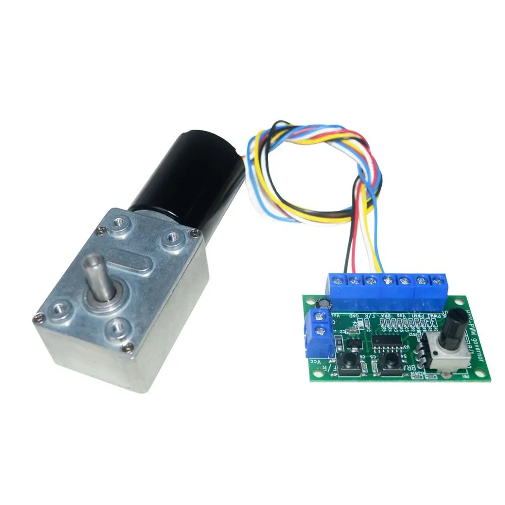 JGB37-3525 Brushless Gear Motor Speed Governor Brushless Motor PWM Controller JGB37-3650