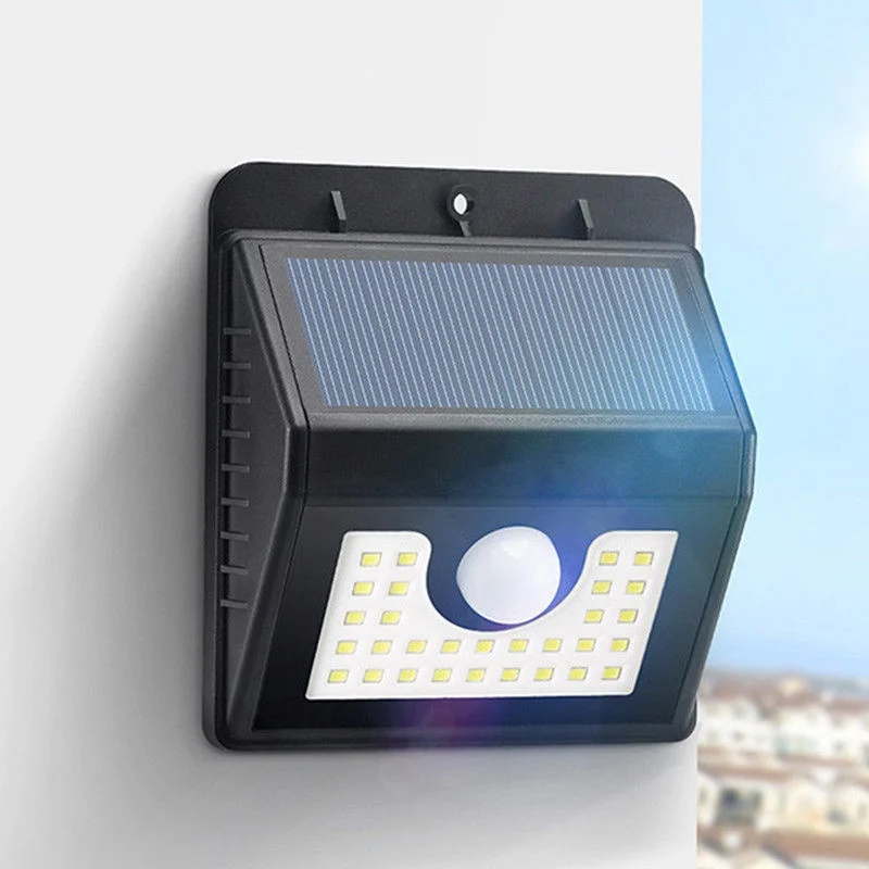 

30 LED Solar Light Motion Sensor Solar Night Light Outdoor Garden Pathway Wall Lamp Drop shipping