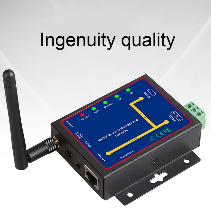  Rs232 Rs485 To Wifi Converter Serial To Ethernet Interface Module Support Tcp/Udp/Ip P2P-Hot