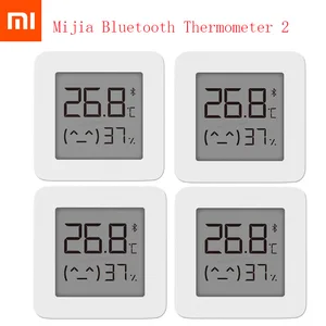 Image 1 - [Новейшая версия] XIAOMI Mijia Bluetooth термометр 2 беспроводной умный электрический цифровой гигрометр термометр работает с приложением Mijia