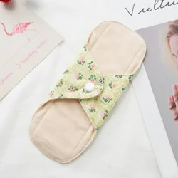 2Pcs/lot Washable Menstrual Pads Reusable Cotton Pads Cloth Napkin Panty Liners Soft Women Sanitary Pad Feminine Hygiene 20cm