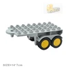 Car Model Children Assemble Toys Big Building Blocks City Traffic Parts Vehicle Trailer Chassis Boat Motorcycle Compatible Brick 6