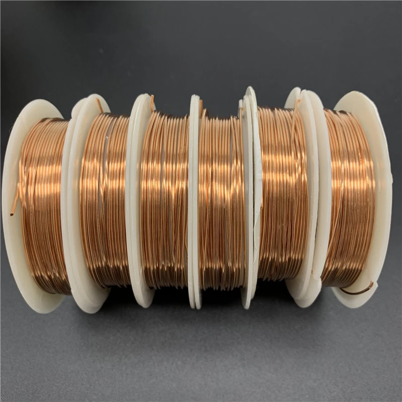 0.3/0.4/0.5/0.6/0.8/1mm Silver Brass Copper Wires Beading Wire For Craft Making Jewelry DIY Cord String Accessories