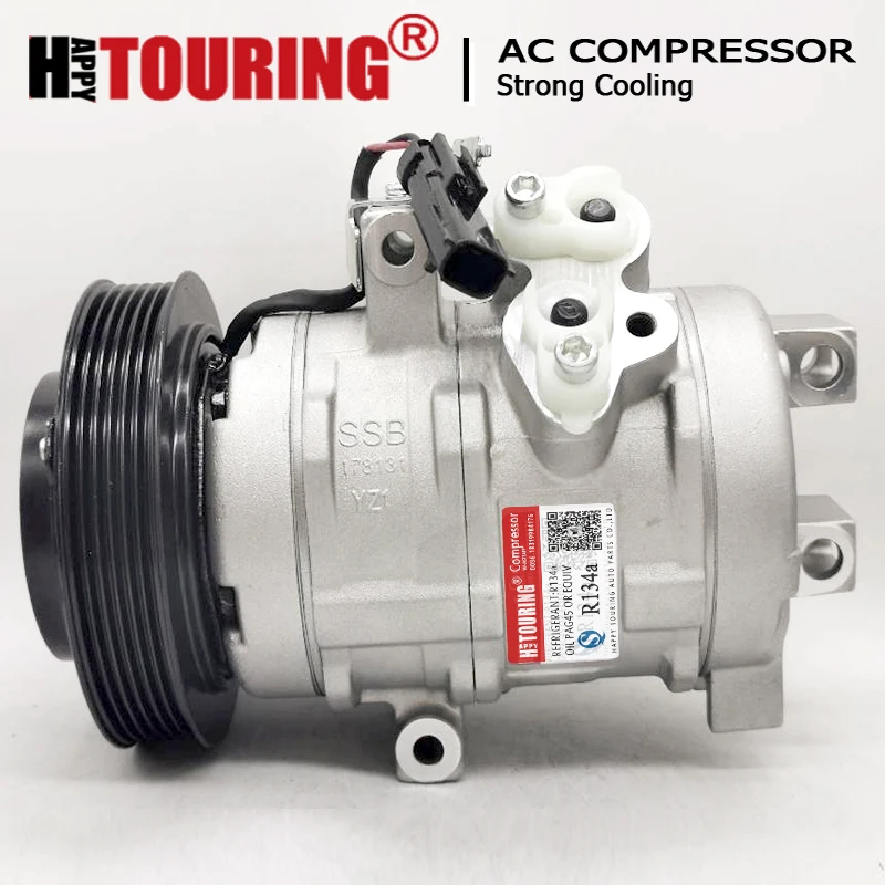 Компрессор переменного тока 10S17C для Chrysler 300 V6 2.7L 05 2006 2007 2008 2009 2010 55111034AA 55111034AC RL111034AB