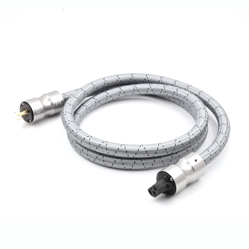 Audiocrast P105 HiFi Audio Gold Plated Plugs  EU US Version AC Power Cord JP KRELL CRYO-156 Power Cable