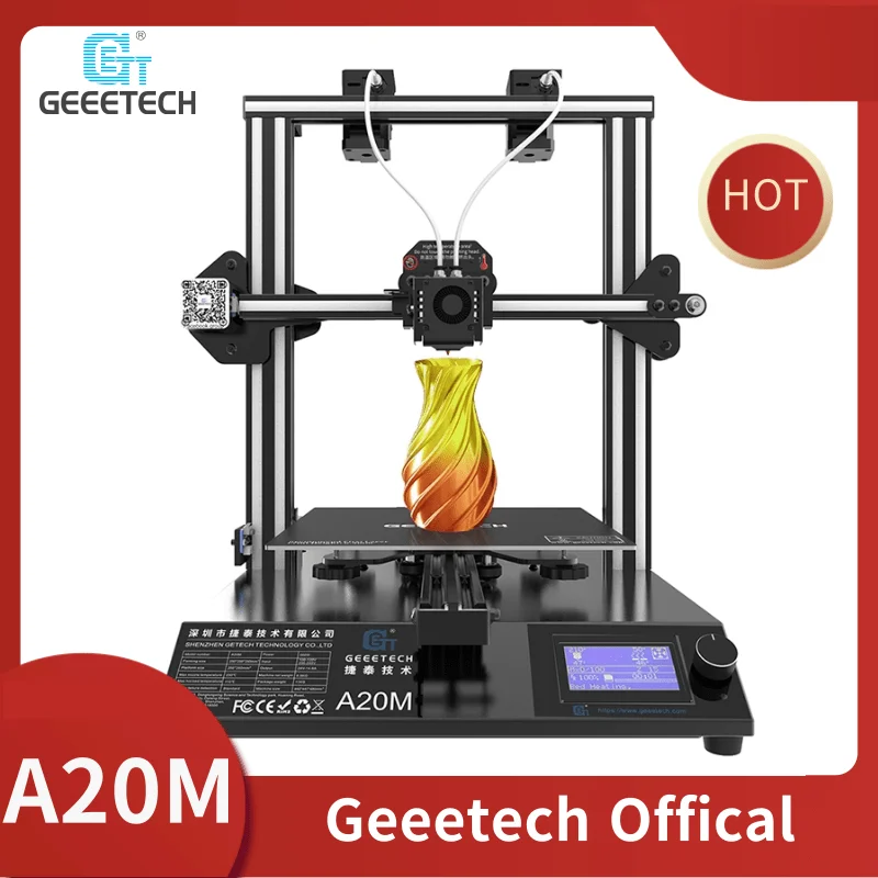 Geeetech Geeetech Impresora 3D A20M-2 1 extrusor de salida para filamento de 1,75 mm 