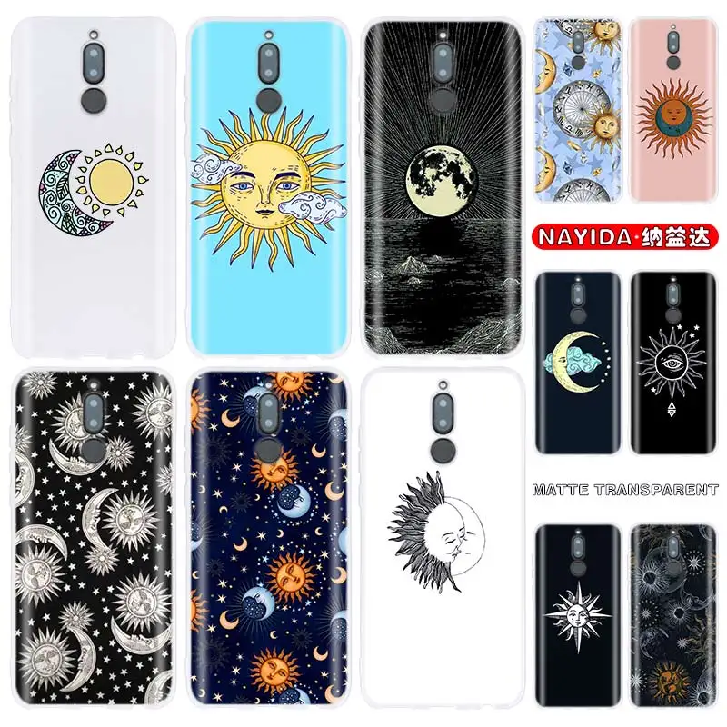 Модный чехол для телефона Huawei Mate 30 20 10 Lite Pro y7 y9 2019 NOVA 5 4 3 5T оболочка чехлы Mystic sun |