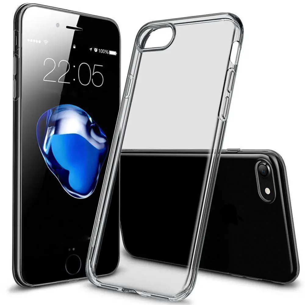 Transparent Clear Soft Silicone Case Skin Cover for iPhone SE 5 5S 6 6S 7 Plus - Image 6