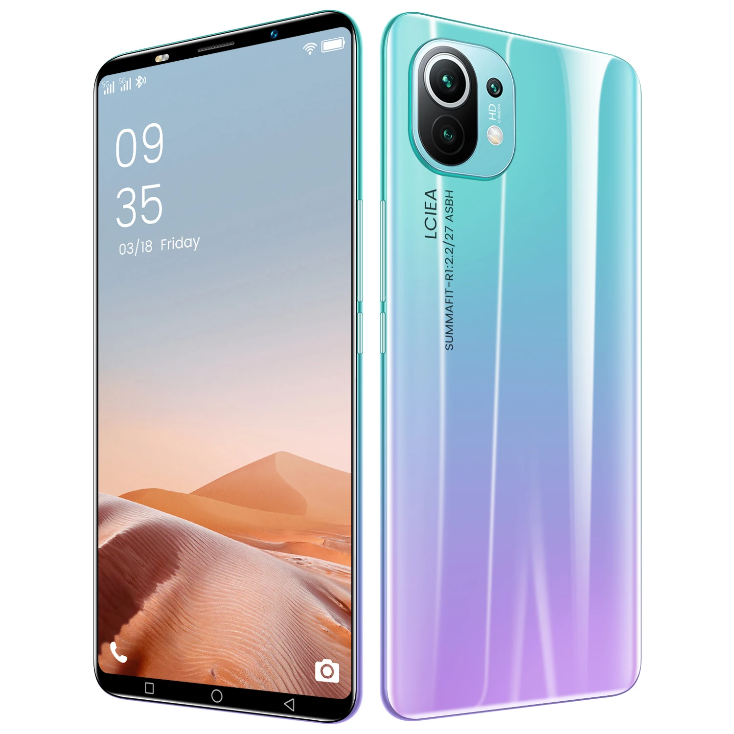 Global Version M11 5.8 Inch MTK6898 6+128GB Smartphone18+21MP Cheap Mobile Phone 8 Core Unlock Fingerprint ID Dual SIM 4500mAh