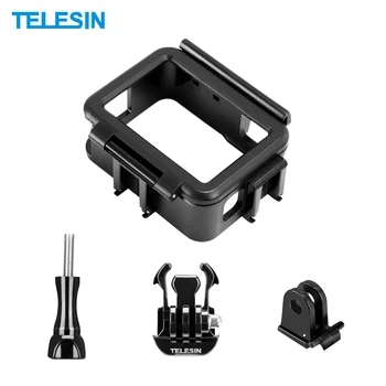 

TELESIN Protective Frame Mount Border Housing Case Sport Camera Shell Case with Quick Release Bracket Buckle for GoPro Hero